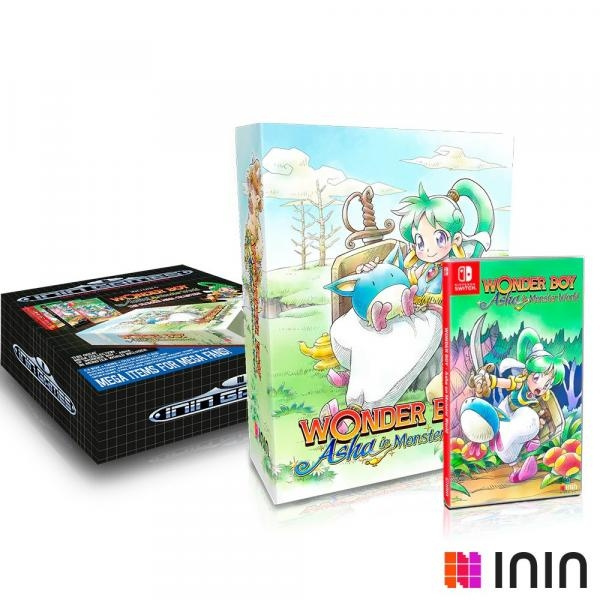 Wonder Boy: Asha in Monsterland Ultra Collectors Edition - (Strictly Limited Games) (Switch) i gruppen HEMELEKTRONIK / Spelkonsoler & Tillbehör / Nintendo Switch / Spel hos TP E-commerce Nordic AB (D26762)