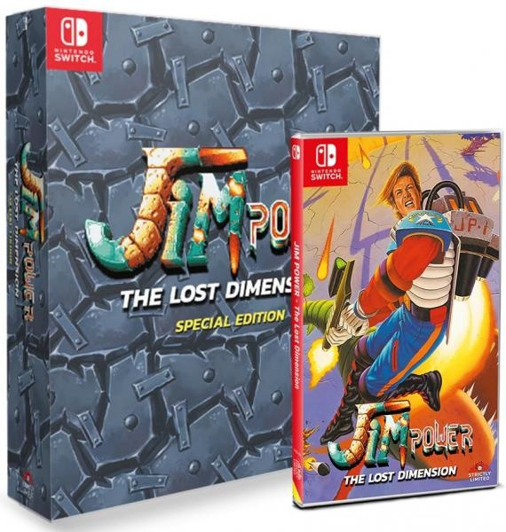 Jim Power The Lost Dimension Special Limited Edition (Strictly Limited) (Switch) i gruppen HEMELEKTRONIK / Spelkonsoler & Tillbehör / Nintendo Switch / Spel hos TP E-commerce Nordic AB (D26768)