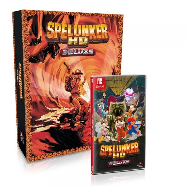 Spelunker HD Collectors Edition - (Strictly Limited Games) (Switch) i gruppen HEMELEKTRONIK / Spelkonsoler & Tillbehör / Nintendo Switch / Spel hos TP E-commerce Nordic AB (D26770)