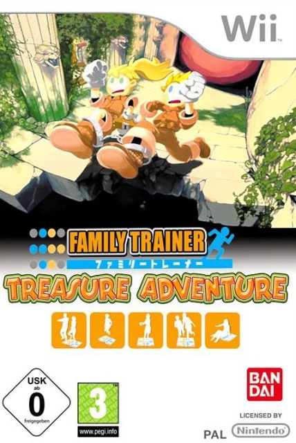 Family Trainer Treasure A Bundle i gruppen HEMELEKTRONIK / Spelkonsoler & Tillbehör / Nintendo Wii hos TP E-commerce Nordic AB (D26808)