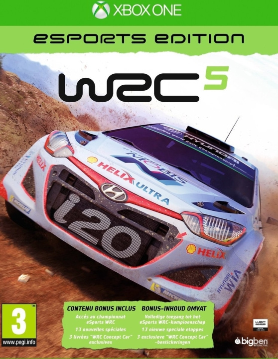 WRC 5 - eSport Edition (XONE) i gruppen HEMELEKTRONIK / Spelkonsoler & Tillbehör / Xbox One / Spel hos TP E-commerce Nordic AB (D26855)
