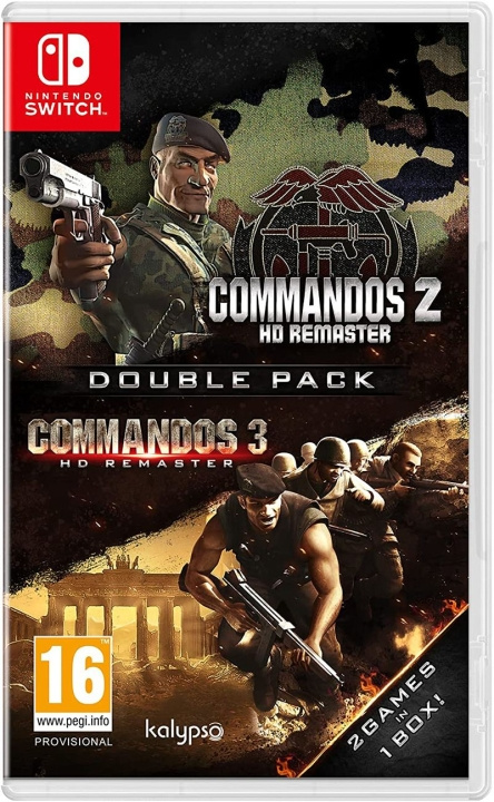 Commandos 2 & 3 HD Remaster Double Pack (Switch) i gruppen HEMELEKTRONIK / Spelkonsoler & Tillbehör / Nintendo Switch / Spel hos TP E-commerce Nordic AB (D26895)