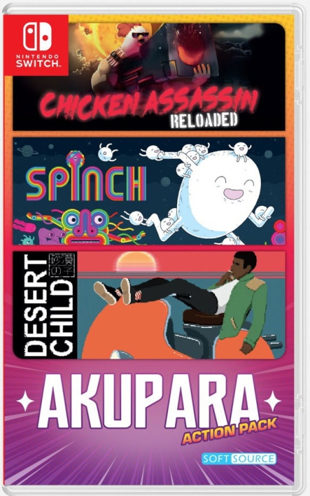 Akupara Action Pack (Import) (Multi-Language) (Switch) i gruppen HEMELEKTRONIK / Spelkonsoler & Tillbehör / Nintendo Switch / Spel hos TP E-commerce Nordic AB (D26901)
