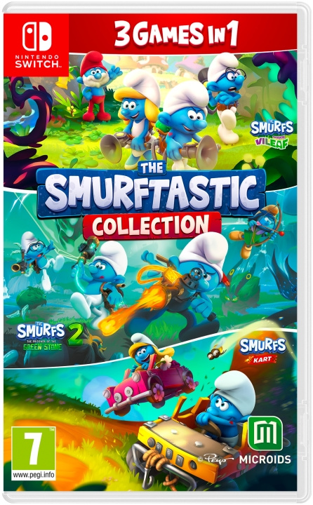 The Smurftastic Collection (3-in-1) (Switch) i gruppen HEMELEKTRONIK / Spelkonsoler & Tillbehör / Nintendo Switch / Spel hos TP E-commerce Nordic AB (D26925)