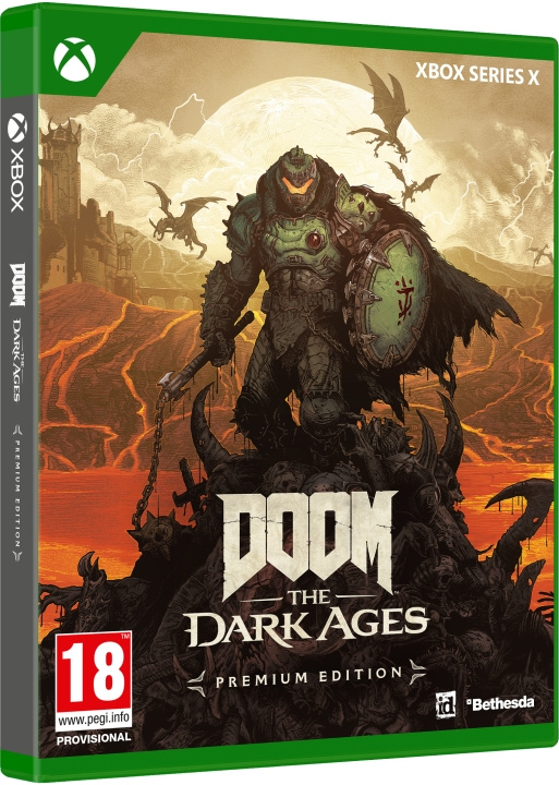 Doom: The Dark Ages - Premium Edition (XseriesX) i gruppen HEMELEKTRONIK / Spelkonsoler & Tillbehör / Xbox Series X/S / Spel hos TP E-commerce Nordic AB (D26926)