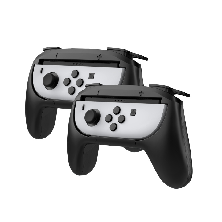 Stealth Dubbla handkontrollsgrepp - Switch 2 i gruppen HEMELEKTRONIK / Spelkonsoler & Tillbehör / Nintendo Switch 2 / Tillbehör hos TP E-commerce Nordic AB (D26967)