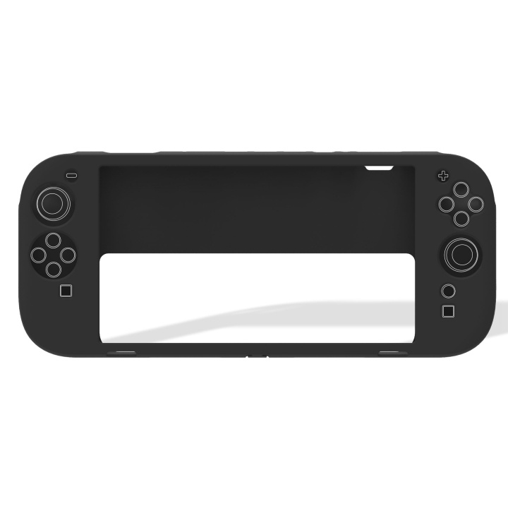 Trade Invaders Silikonfodral för Switch 2-konsol - Svart i gruppen HEMELEKTRONIK / Spelkonsoler & Tillbehör / Nintendo Switch 2 / Tillbehör hos TP E-commerce Nordic AB (D27008)