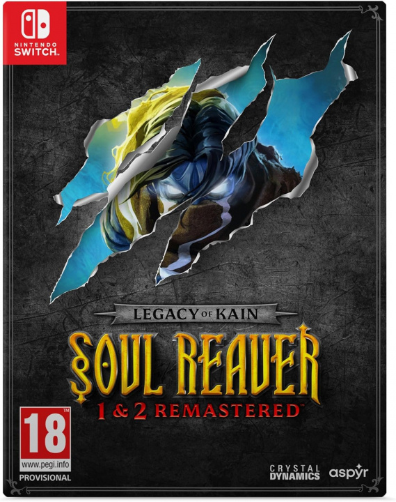 Legacy of Kain™ Soul Reaver 1&2 Remastered (Deluxe Edition) (Switch) i gruppen HEMELEKTRONIK / Spelkonsoler & Tillbehör / Nintendo Switch / Spel hos TP E-commerce Nordic AB (D27044)