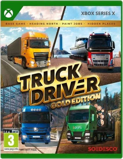 Truck Driver: Gold Edition (XseriesX) i gruppen HEMELEKTRONIK / Spelkonsoler & Tillbehör / Xbox Series X/S / Spel hos TP E-commerce Nordic AB (D27058)