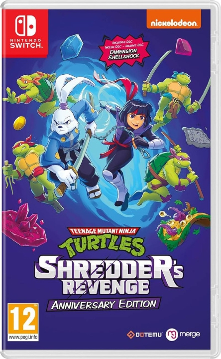 Teenage Mutant Ninja Turtles: Shredder\'s Revenge (Anniversary Edition) (Switch) i gruppen HEMELEKTRONIK / Spelkonsoler & Tillbehör / Nintendo Switch / Spel hos TP E-commerce Nordic AB (D27096)