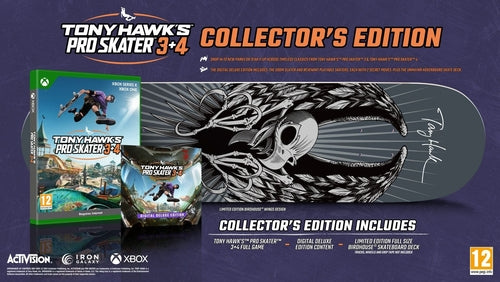 Tony Hawk\'s Pro Skater 3 + 4 Collectors Edition (XONE) i gruppen HEMELEKTRONIK / Spelkonsoler & Tillbehör / Xbox One / Spel hos TP E-commerce Nordic AB (D27101)