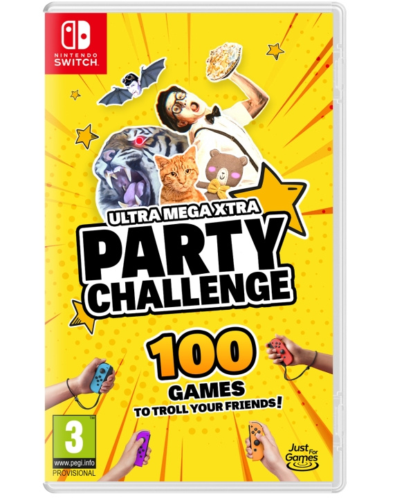 Ultra Mega Xtra Party Challenge (Switch) i gruppen HEMELEKTRONIK / Spelkonsoler & Tillbehör / Nintendo Switch / Spel hos TP E-commerce Nordic AB (D27105)
