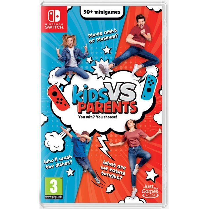 Kids vs Parents (Switch) i gruppen HEMELEKTRONIK / Spelkonsoler & Tillbehör / Nintendo Switch / Spel hos TP E-commerce Nordic AB (D27106)