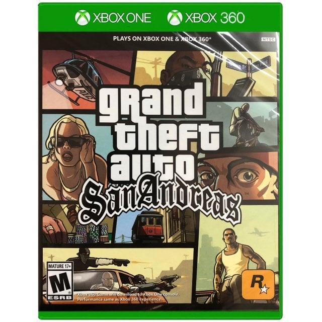 Grand Theft Auto San Andreas (GTA) (Import) (X360/XONE) (XONE) i gruppen HEMELEKTRONIK / Spelkonsoler & Tillbehör / Xbox One / Spel hos TP E-commerce Nordic AB (D27135)