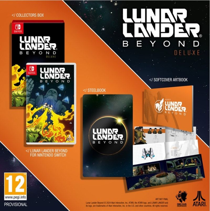 Lunar Lander: Beyond (Deluxe Edition) (Switch) i gruppen HEMELEKTRONIK / Spelkonsoler & Tillbehör / Nintendo Switch / Spel hos TP E-commerce Nordic AB (D27175)
