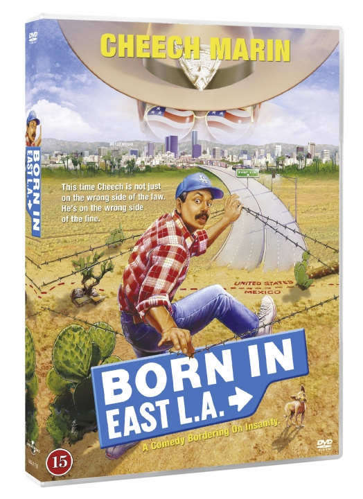 Born In East L.A. - CHEECH MARIN FAVOURITE MOVIE COMEDY i gruppen HEMELEKTRONIK / Ljud & Bild / TV & Tillbehör / Filmer / DVD hos TP E-commerce Nordic AB (D27261)