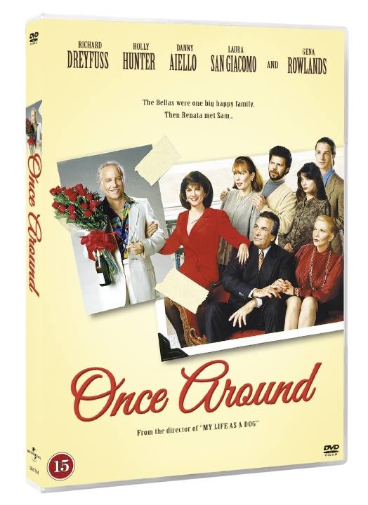 Once Around - Richard Dreyfuss a MUST SEE MOVIE i gruppen HEMELEKTRONIK / Ljud & Bild / TV & Tillbehör / Filmer / DVD hos TP E-commerce Nordic AB (D27271)