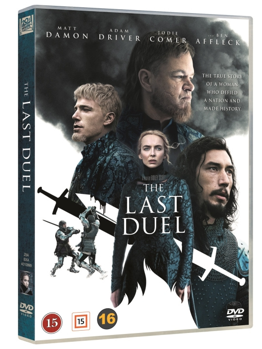 The Last Duel i gruppen HEMELEKTRONIK / Ljud & Bild / TV & Tillbehör / Filmer / DVD hos TP E-commerce Nordic AB (D27326)