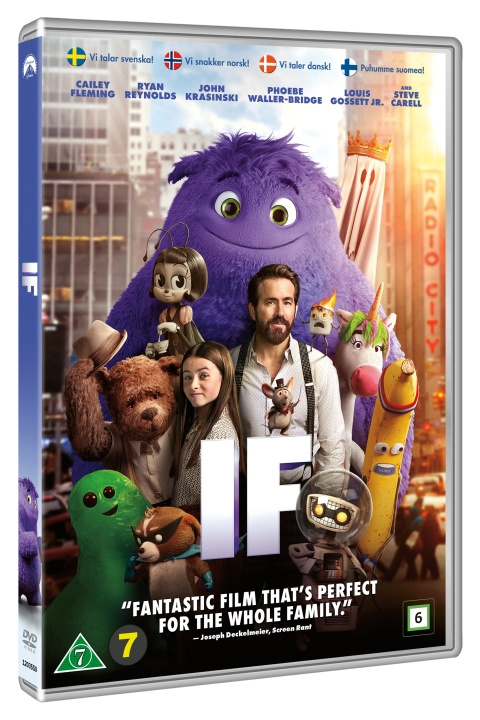 IF (IMAGINARY FRIENDS) - (DVD) i gruppen HEMELEKTRONIK / Ljud & Bild / TV & Tillbehör / Filmer / DVD hos TP E-commerce Nordic AB (D27364)