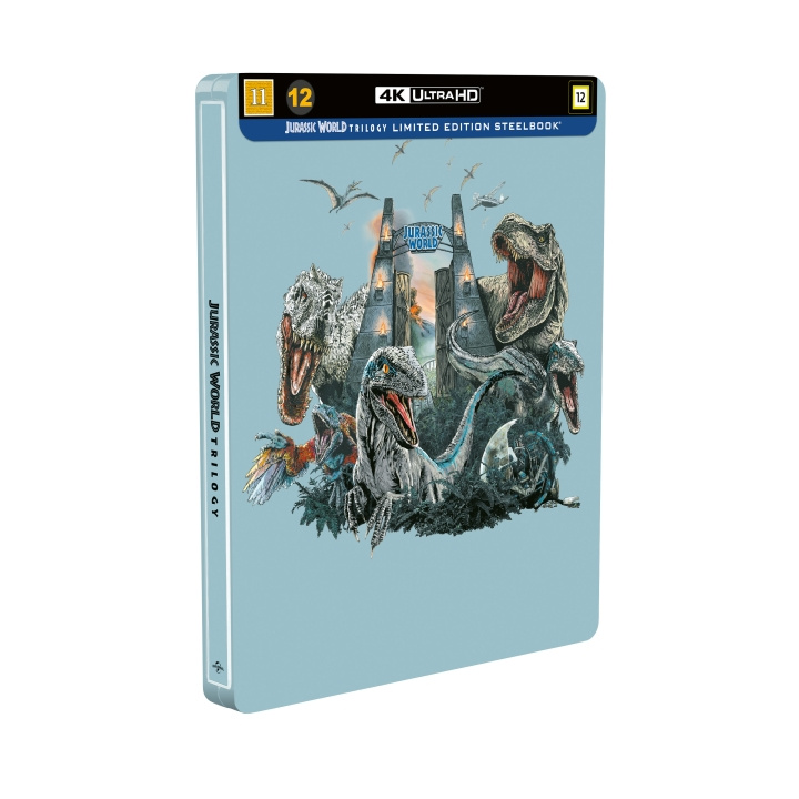 Jurassic World Trilogy Limited Edition i gruppen HEMELEKTRONIK / Ljud & Bild / TV & Tillbehör / Filmer / Blu-ray hos TP E-commerce Nordic AB (D27379)