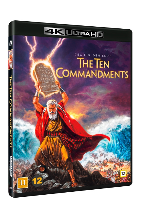 The Ten Commandments i gruppen HEMELEKTRONIK / Ljud & Bild / TV & Tillbehör / Filmer / Blu-ray hos TP E-commerce Nordic AB (D27413)