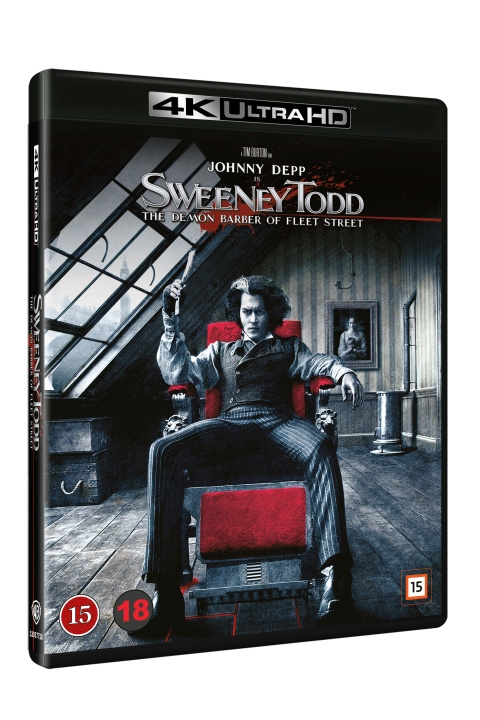 Sweeney Todd i gruppen HEMELEKTRONIK / Ljud & Bild / TV & Tillbehör / Filmer / Blu-ray hos TP E-commerce Nordic AB (D27422)