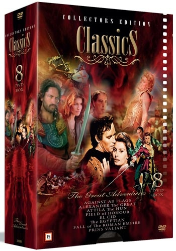 Classics - 8 DVD Box - True classic stories i gruppen HEMELEKTRONIK / Ljud & Bild / TV & Tillbehör / Filmer / DVD hos TP E-commerce Nordic AB (D27434)