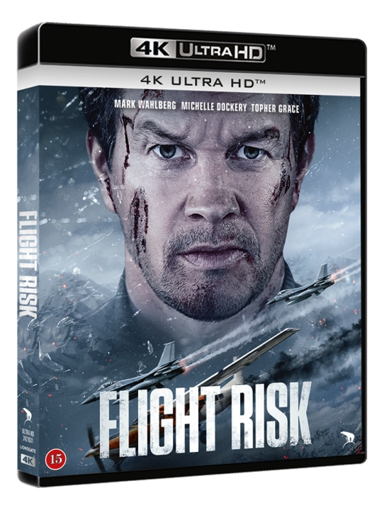 FLIGHT RISK - 4K movie i gruppen HEMELEKTRONIK / Ljud & Bild / TV & Tillbehör / Filmer / Blu-ray hos TP E-commerce Nordic AB (D27466)