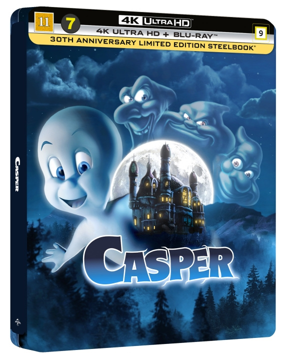 Casper Steelbook i gruppen HEMELEKTRONIK / Ljud & Bild / TV & Tillbehör / Filmer / Blu-ray hos TP E-commerce Nordic AB (D27473)