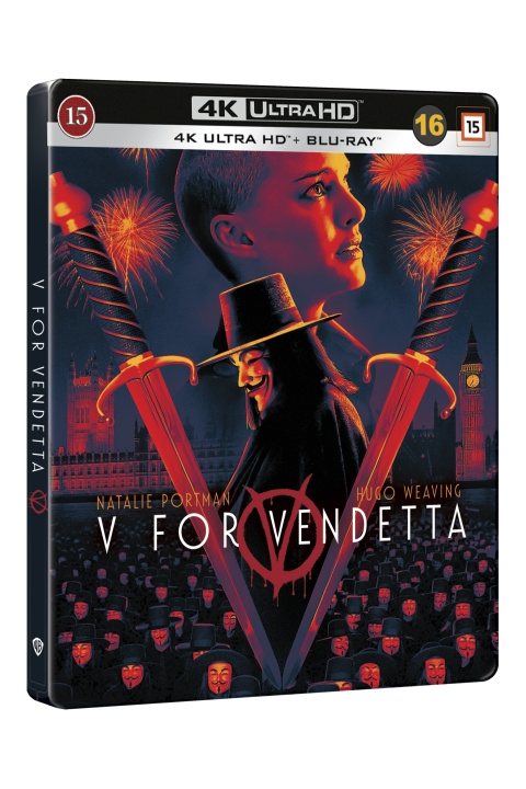V for Vandetta i gruppen HEMELEKTRONIK / Ljud & Bild / TV & Tillbehör / Filmer / Blu-ray hos TP E-commerce Nordic AB (D27483)