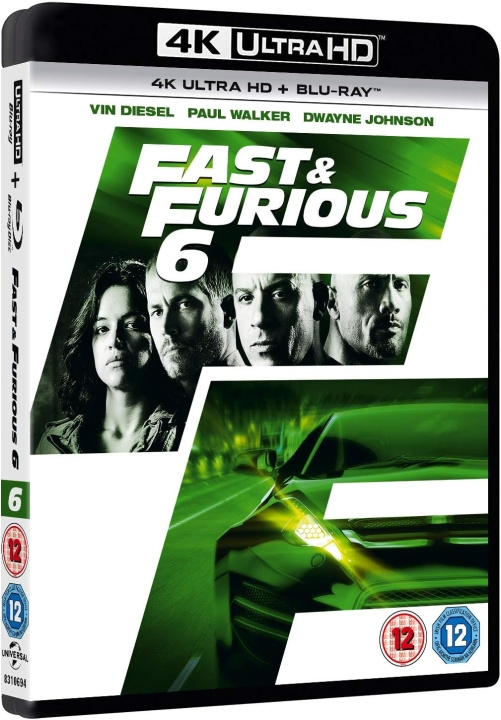 The Fast And The Furious 6 i gruppen HEMELEKTRONIK / Ljud & Bild / TV & Tillbehör / Filmer / Blu-ray hos TP E-commerce Nordic AB (D27493)