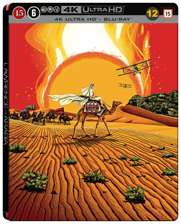 Lawrence Of Arabia - Limited Steelbook (4K Ultra HD + Blu-ray) (4 disc) i gruppen HEMELEKTRONIK / Ljud & Bild / TV & Tillbehör / Filmer / Blu-ray hos TP E-commerce Nordic AB (D27500)