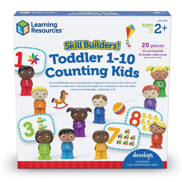Learning Resources Färdighetsbyggare! Småbarn 1-10 räknar barn - (LSP1060-SCA) i gruppen LEKSAKER, BARN- & BABYPRODUKTER / Leksaker / Lekset hos TP E-commerce Nordic AB (D27517)