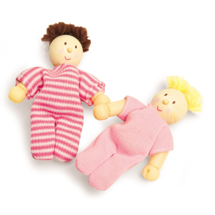 Le Toy Van (Bundle) Le Toy Van - Budkin - Lalababy docka 12 st i display - (LP054) i gruppen LEKSAKER, BARN- & BABYPRODUKTER / Babyleksaker / Gosedjur hos TP E-commerce Nordic AB (D27518)