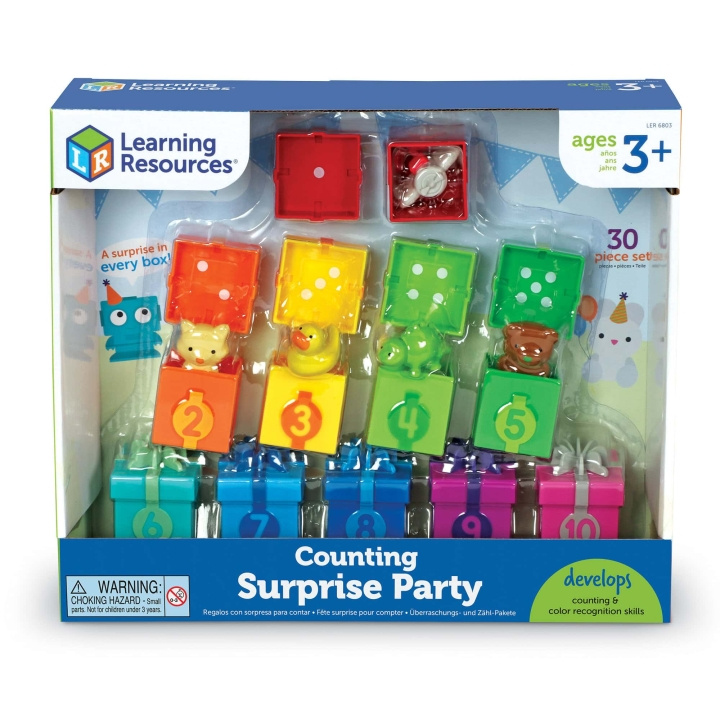 Learning Resources Räknande överraskningsfest™ (LSP6803-SCA) i gruppen LEKSAKER, BARN- & BABYPRODUKTER / Babyleksaker / Aktivitetsleksaker hos TP E-commerce Nordic AB (D27537)