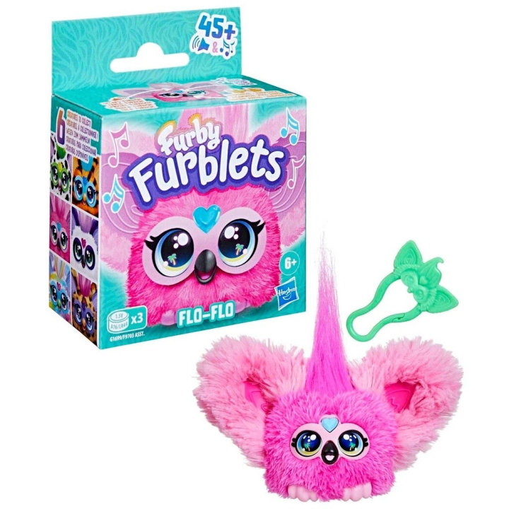 FURBY Furblets S4 Partydjur - Flo-Flo (341-1699) i gruppen LEKSAKER, BARN- & BABYPRODUKTER / Leksaker / Figurer, Miniatyrer & tillbehör hos TP E-commerce Nordic AB (D27553)