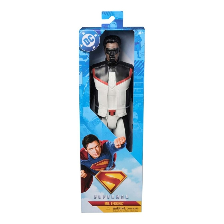 DC Comics Superman - Movie Legacy-figur 30 cm - Mr Terrific (6073797) i gruppen LEKSAKER, BARN- & BABYPRODUKTER / Leksaker / Figurer, Miniatyrer & tillbehör hos TP E-commerce Nordic AB (D27558)