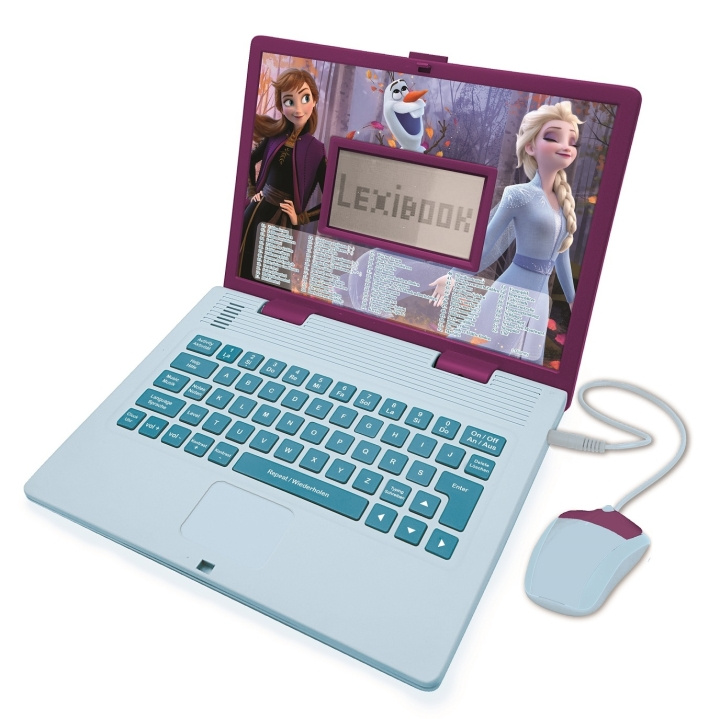 Lexibook Frozen Bilingual Pedagogisk bärbar dator - 124 aktiviteter (ENG) (JC598FZi3) i gruppen LEKSAKER, BARN- & BABYPRODUKTER / Leksaker / Elektronik & Media / Interaktiva leksaker hos TP E-commerce Nordic AB (D27559)
