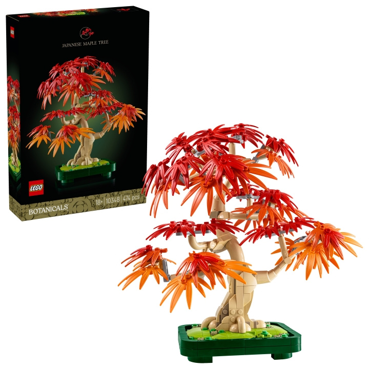 LEGO Botanicals - Bonsaiträd av japansk röd lönn (10348) i gruppen LEKSAKER, BARN- & BABYPRODUKTER / Leksaker / Byggleksaker / Lego hos TP E-commerce Nordic AB (D27562)