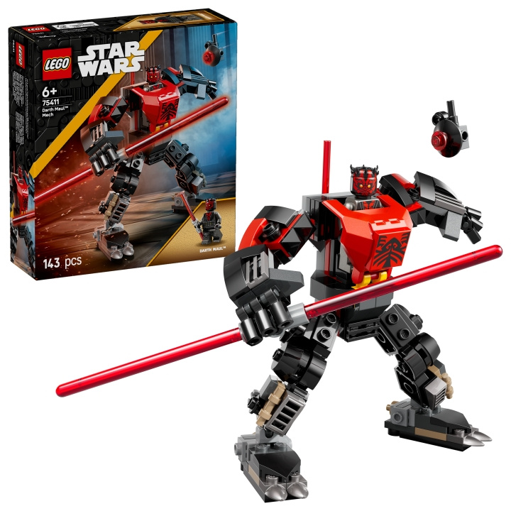 LEGO Star Wars TM - Darth Maul™ Mech (75411) i gruppen LEKSAKER, BARN- & BABYPRODUKTER / Leksaker / Byggleksaker / Lego hos TP E-commerce Nordic AB (D27568)