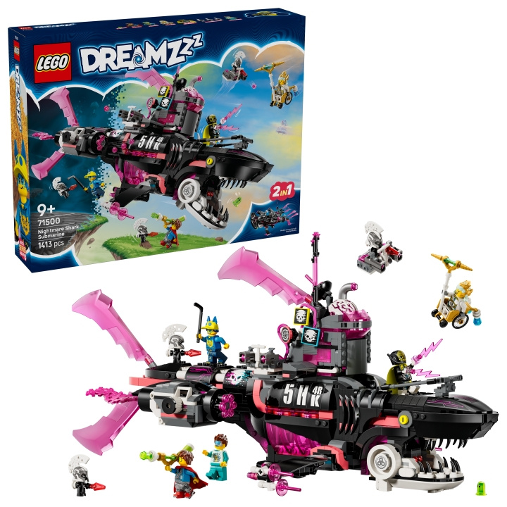 LEGO DREAMZzz - Ubåt med mardrömshaj (71500) i gruppen LEKSAKER, BARN- & BABYPRODUKTER / Leksaker / Byggleksaker / Lego hos TP E-commerce Nordic AB (D27572)
