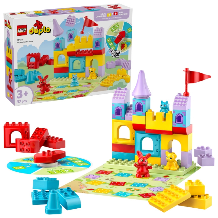 LEGO DUPLO Town - Hopsy\'s Castle Game (10450) i gruppen LEKSAKER, BARN- & BABYPRODUKTER / Leksaker / Byggleksaker / Lego hos TP E-commerce Nordic AB (D27576)