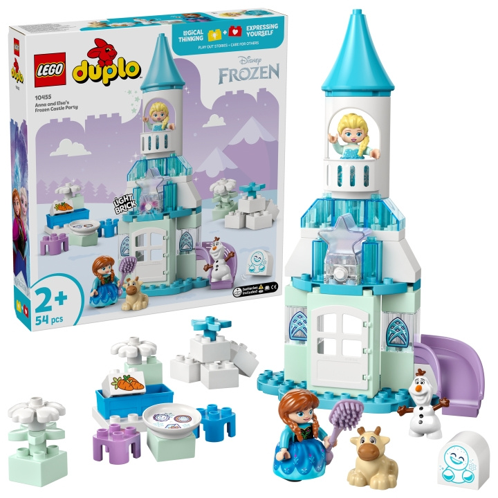 LEGO DUPLO Disney TM - Anna and Elsa\'s Frozen Castle Party (10455) i gruppen LEKSAKER, BARN- & BABYPRODUKTER / Leksaker / Byggleksaker / Lego hos TP E-commerce Nordic AB (D27578)