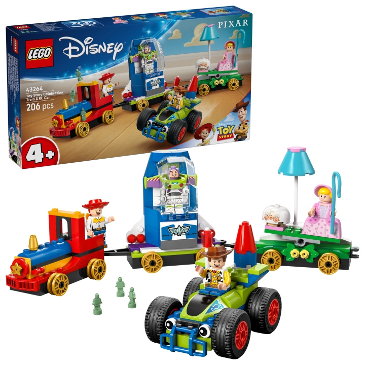 LEGO Disney Pixar - Toy Story Celebration Tåg & RC-bil (43264) | LEKSAKER, BARN- & BABYPRODUKTER - Leksaker - Byggleksaker - Lego | GameStuff