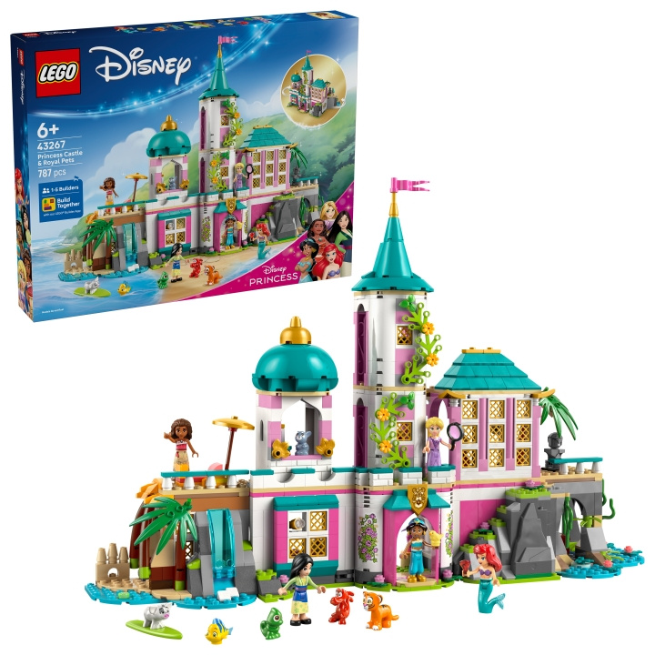 LEGO Disney Princess - Prinsessans slott och kungliga husdjur (43267) i gruppen LEKSAKER, BARN- & BABYPRODUKTER / Leksaker / Byggleksaker / Lego hos TP E-commerce Nordic AB (D27581)
