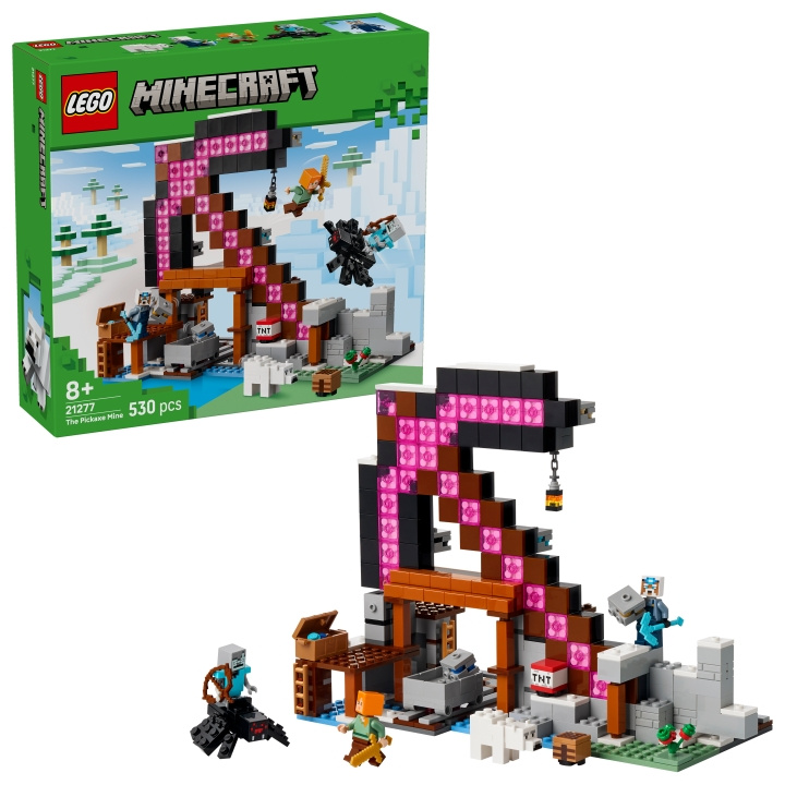LEGO Minecraft - Pickaxe-gruvan (21277) i gruppen LEKSAKER, BARN- & BABYPRODUKTER / Leksaker / Byggleksaker / Lego hos TP E-commerce Nordic AB (D27591)