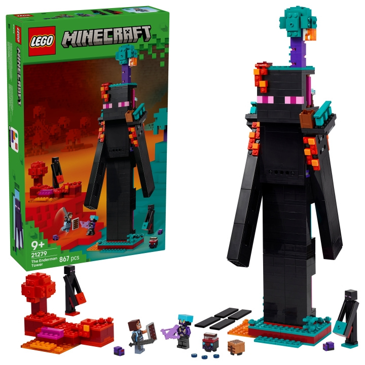 LEGO Minecraft - Enderman-tornet (21279) i gruppen LEKSAKER, BARN- & BABYPRODUKTER / Leksaker / Byggleksaker / Lego hos TP E-commerce Nordic AB (D27593)
