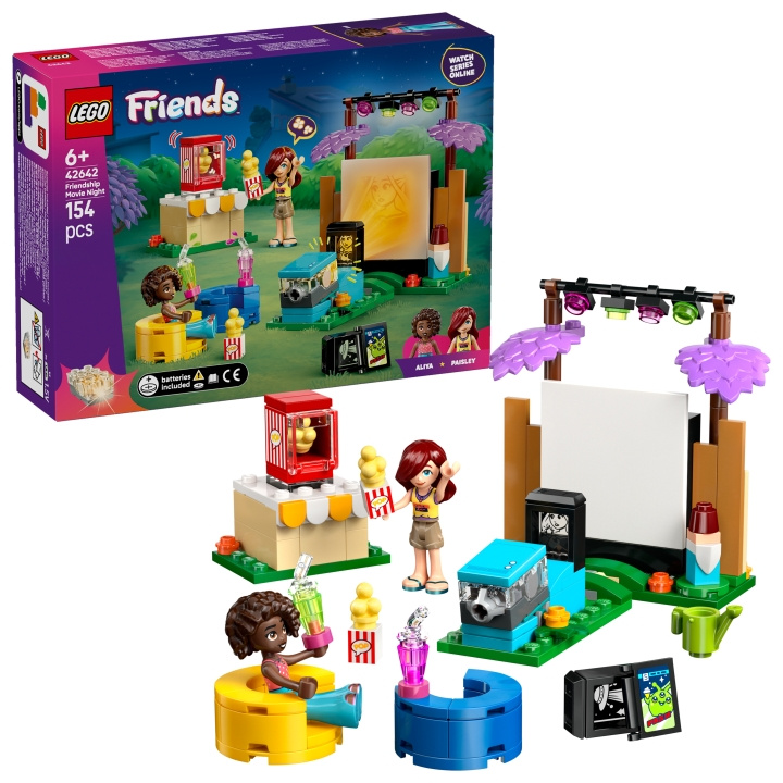 LEGO LEGO Friends - Friendship Movie Night (42642) i gruppen LEKSAKER, BARN- & BABYPRODUKTER / Leksaker / Byggleksaker / Lego hos TP E-commerce Nordic AB (D27596)