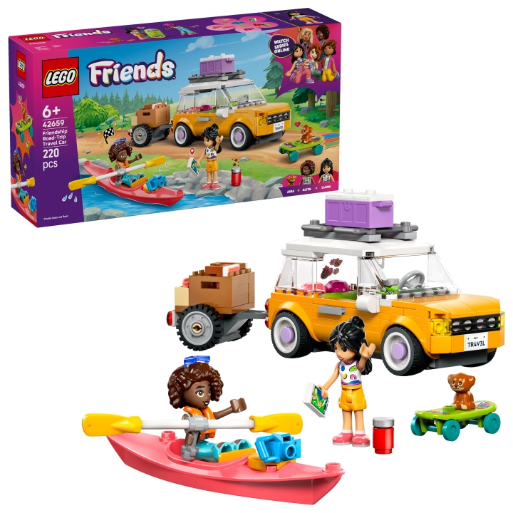 LEGO LEGO Friends - Friendship Road-Trip Travel Car (42659) i gruppen LEKSAKER, BARN- & BABYPRODUKTER / Leksaker / Byggleksaker / Lego hos TP E-commerce Nordic AB (D27600)