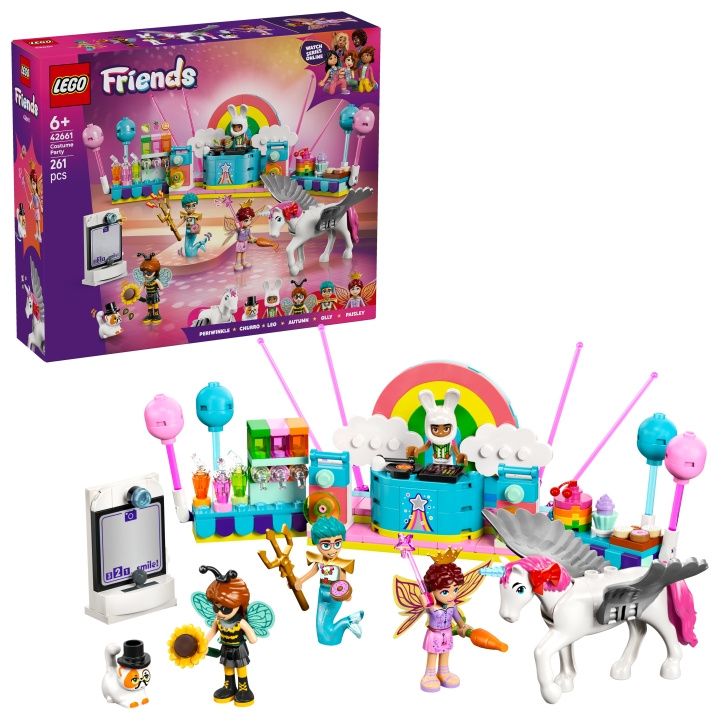 LEGO LEGO Friends - Costume Party with Unicorn & Fairy (42661) i gruppen LEKSAKER, BARN- & BABYPRODUKTER / Leksaker / Byggleksaker / Lego hos TP E-commerce Nordic AB (D27601)